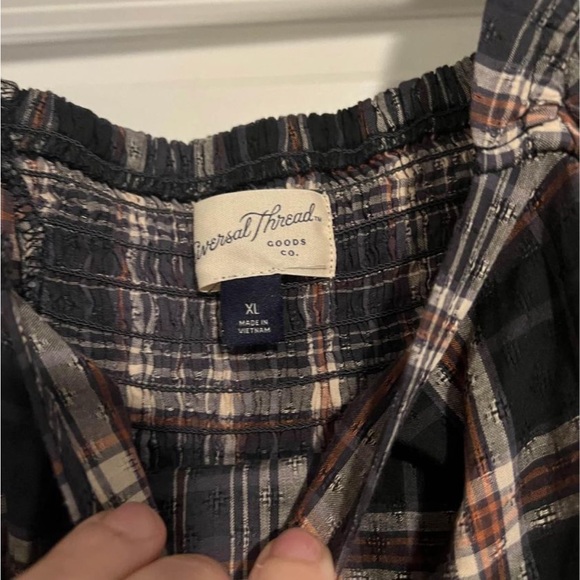 Nwot plaid universal thread dress size XL - Picture 4 of 6